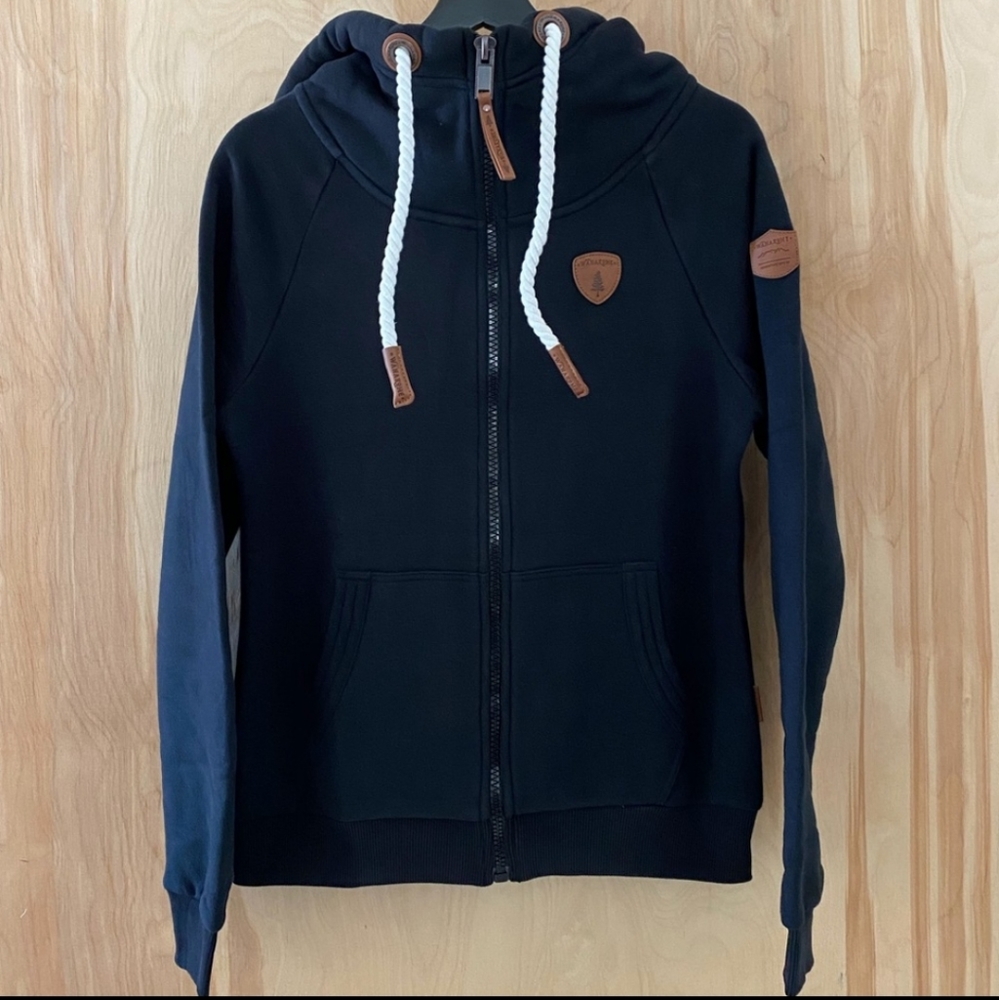 NWT Wanakome Hera Full Zip Hoodie, Black, XL